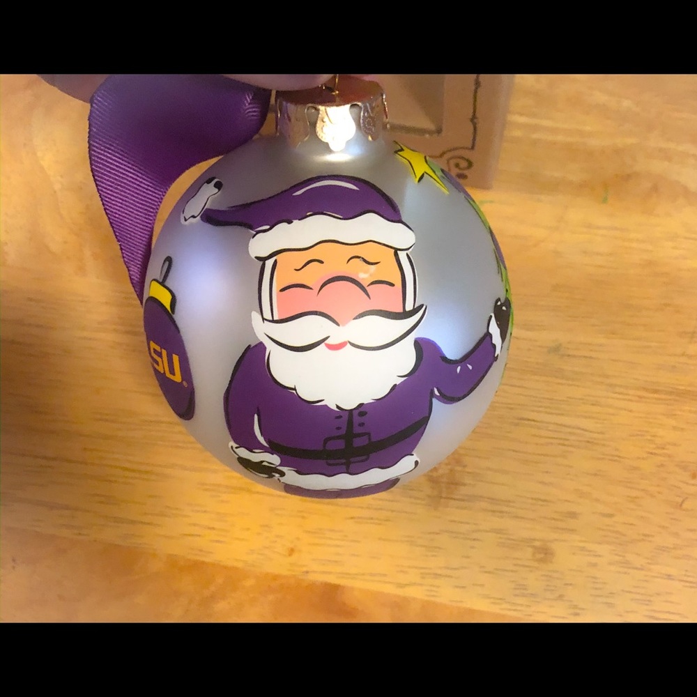 Brand New in Box LSU ornament